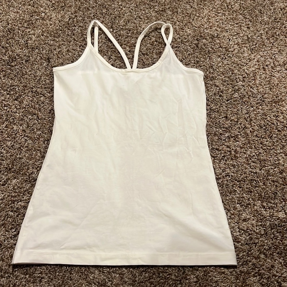 Plain White Tank Top